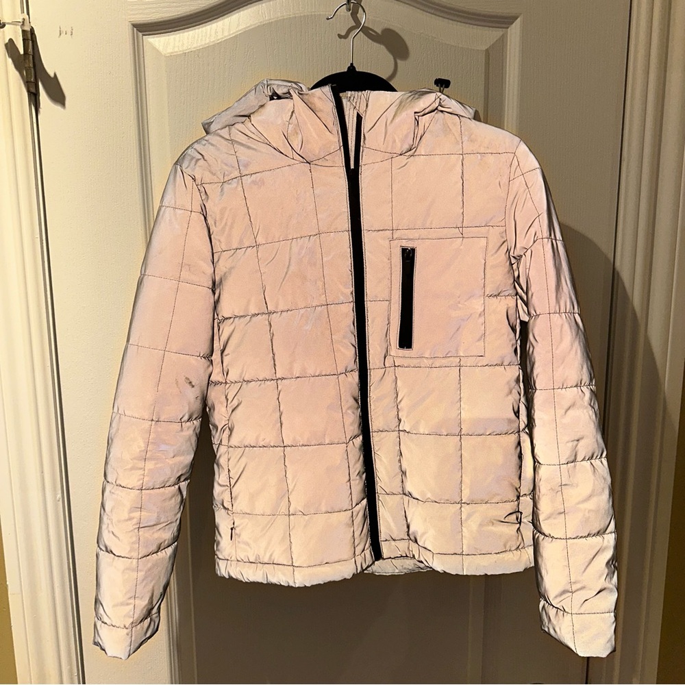 ZARA | Luminescent Grey Jacket - Picture 2 of 5
